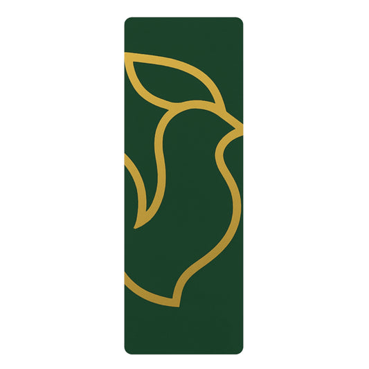 Eco-Friendly Rubber Yoga Mat with Nature Design, Ideal for Home Workouts, Meditations, Gifts for Yoga Lovers