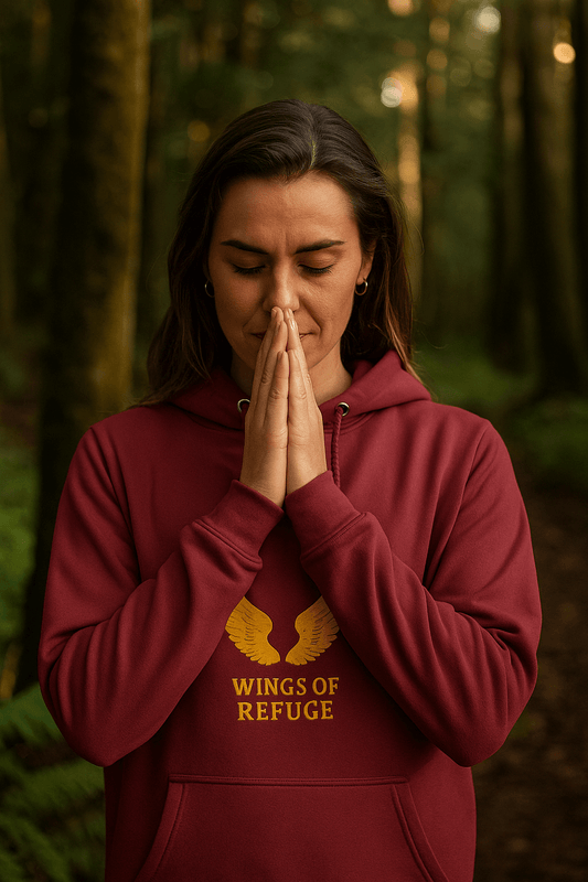 The wings of Refuge Hoodie