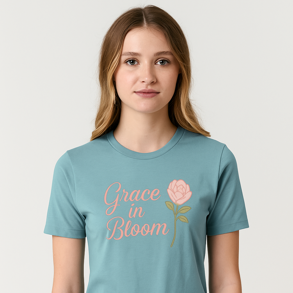 Women's  GRACE IN BLOOM  T-Shirt
