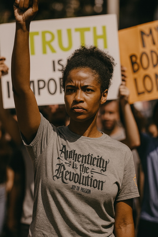 Authenticity Is the Revolution  Organic Tee