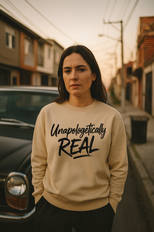 Unapologetically Real  Everyday Faith Sweater